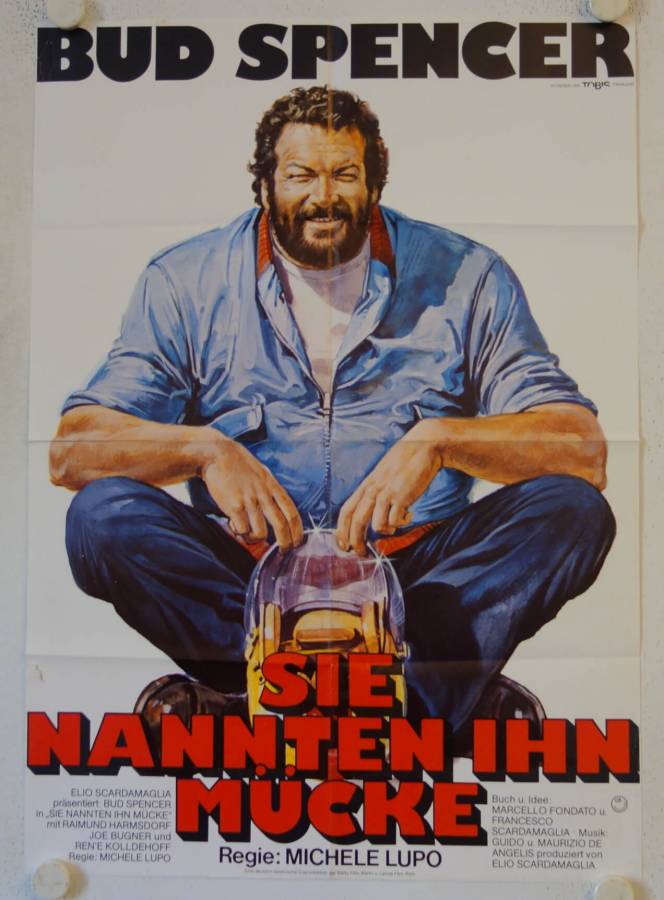 They called him Bulldozer original release german movie poster
